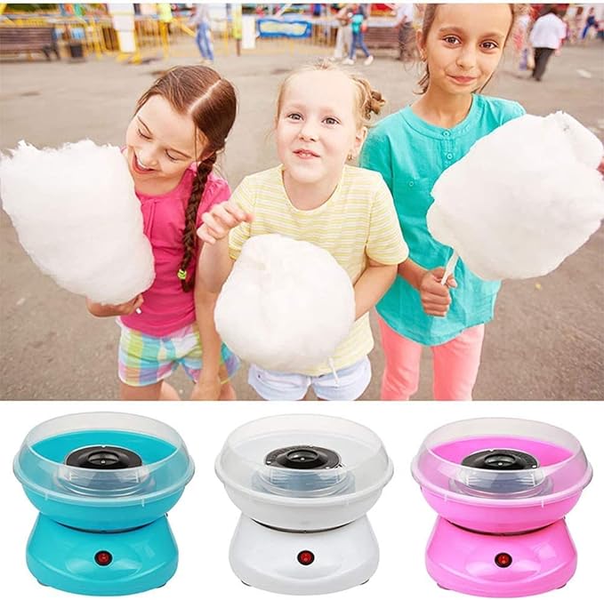 Cotton Candy Maker Device With Free Watch (Random Color)