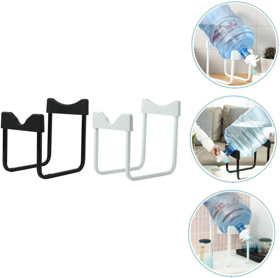 Metal Bottle Stand with Nozzle �Convenient Dispensing, Minimal Mess ( with box &amp; Random Color )