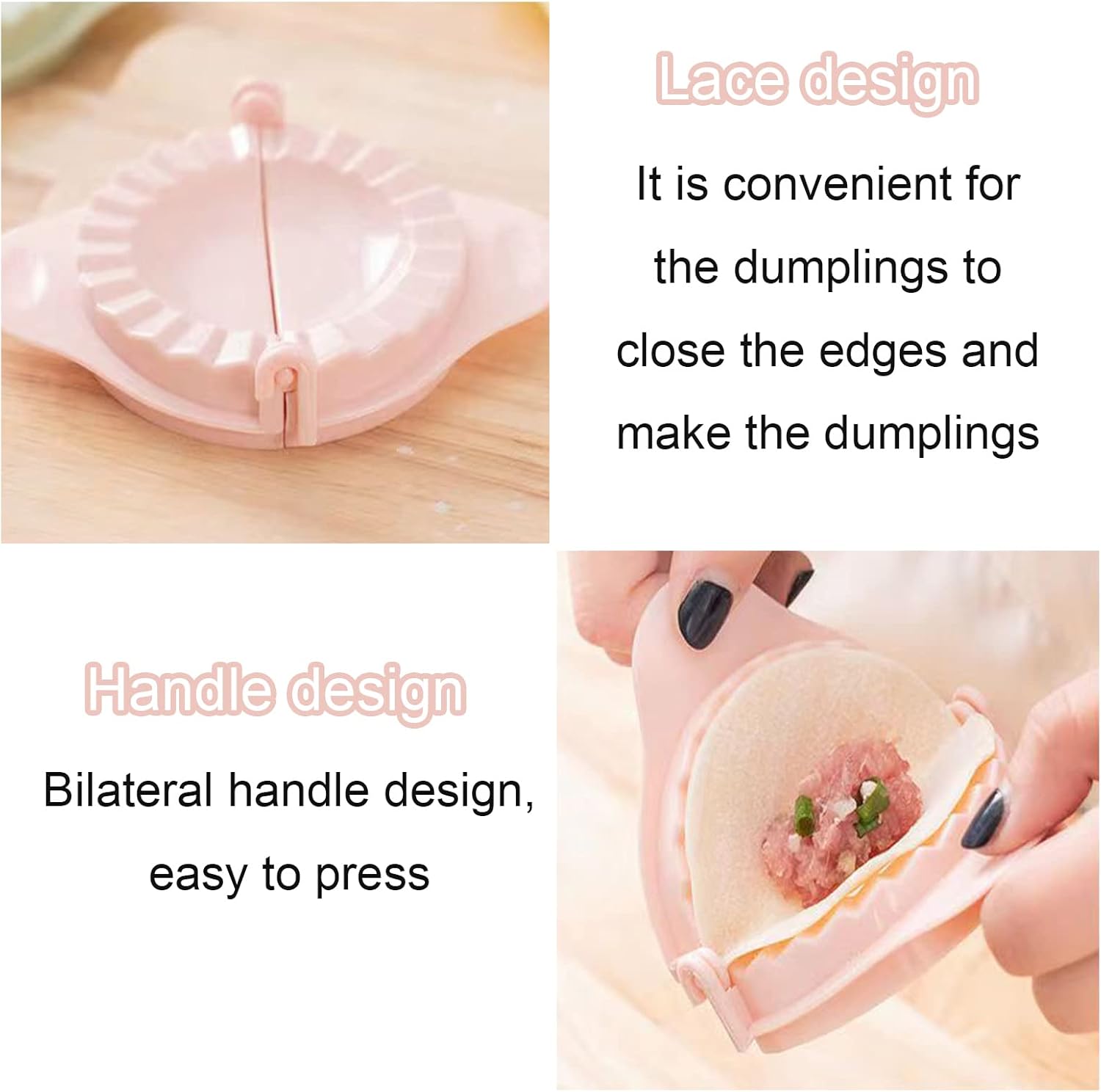 Samosa Maker &amp; Dumpling Shaper �Dough Press Mold for Samosas, Dumplings, Gujiyas, and Stuffed Pastries | Easy-to-Use Kitchen Tool | Random Color