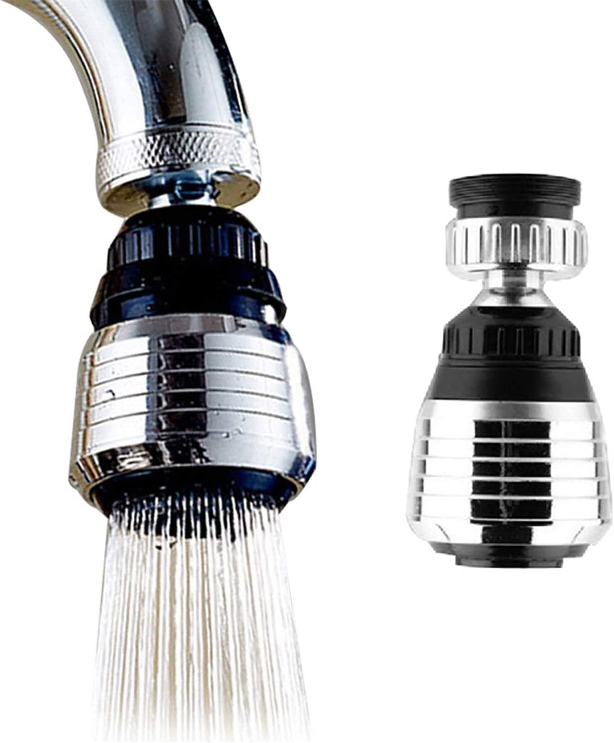 Multifunctional 360? water Faucet  Kitchen Sink Faucet Sprayer Water Saving Aerator 360 Degrees Rotatable