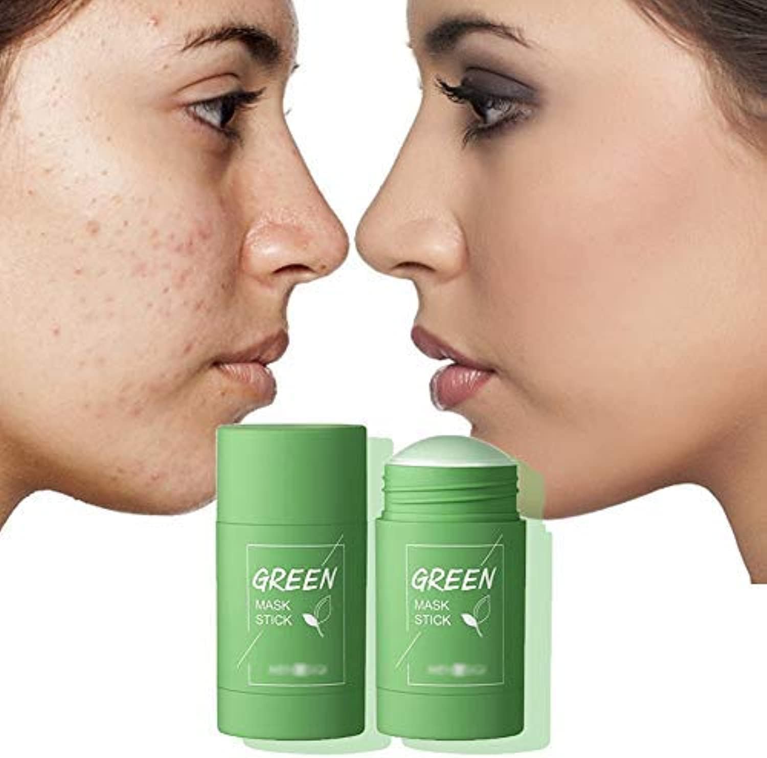 THE MAGIC GREEN STICK MASK ,green tea oil control cleansing mask / Blackhead Mud Mask | Deep Cleansing Mask | To Tight Pores | For Acne