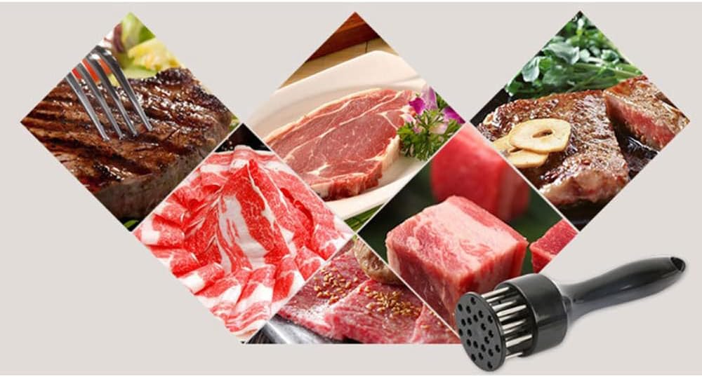 Meat Tenderizer Loose Meat  Stainless Steel Needle Eco-Friendly (random color)