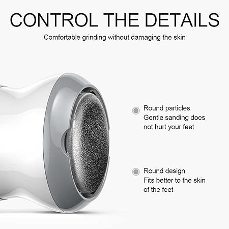 Foot Pedicure Grinder Remover Tools  Automatic Polisher | Dead Skin Callus Feet Care Cleaning | PEDICURE MACHINE Rechargeable Foot Scrubber Tool