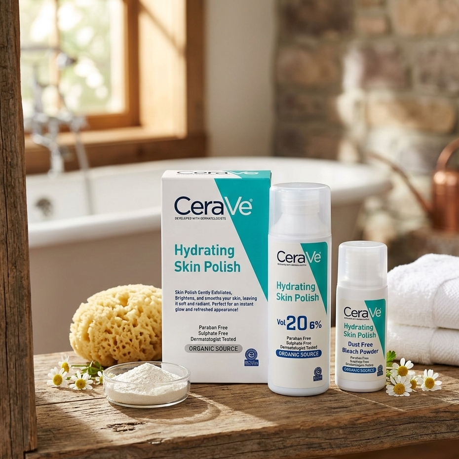 CeraVe Hydrating Skin Polish | Gentle Exfoliator | Everyday Skin Care | Smoother & Healthier Skin