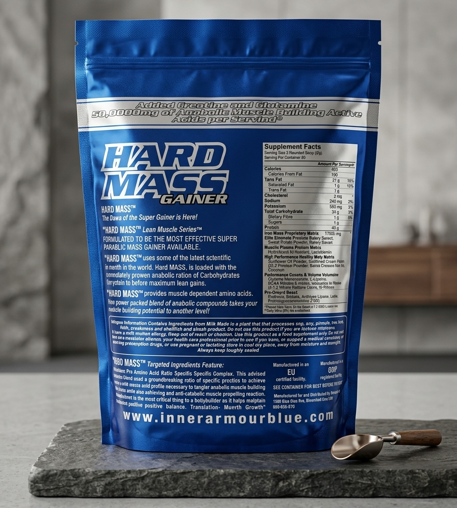 Hard Mass Gainer 2 lbs �High Calorie Weight & Muscle Gain Formula | 28 Servings