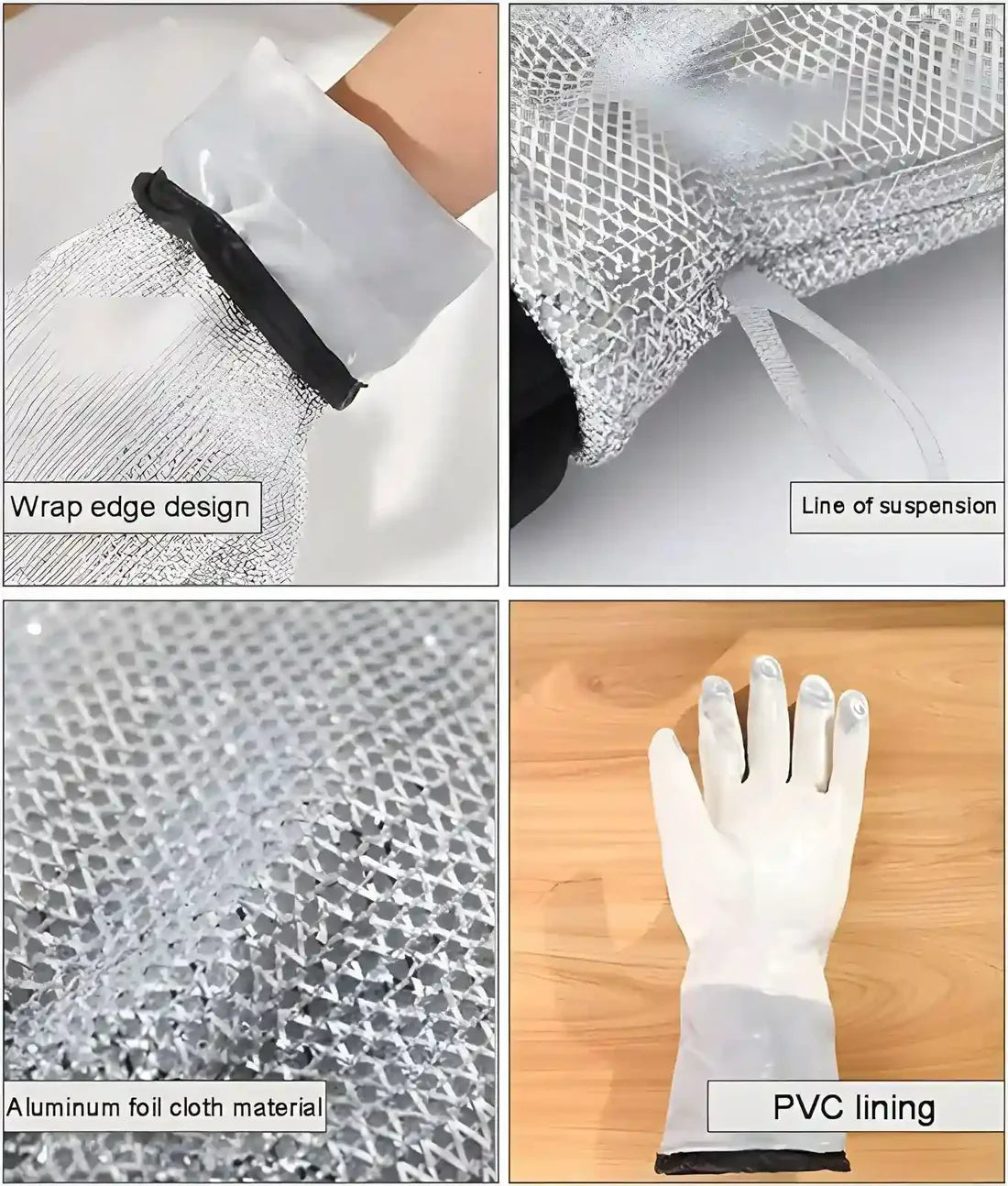 Multipurpose Wire Dishwashing Gloves – photo 2