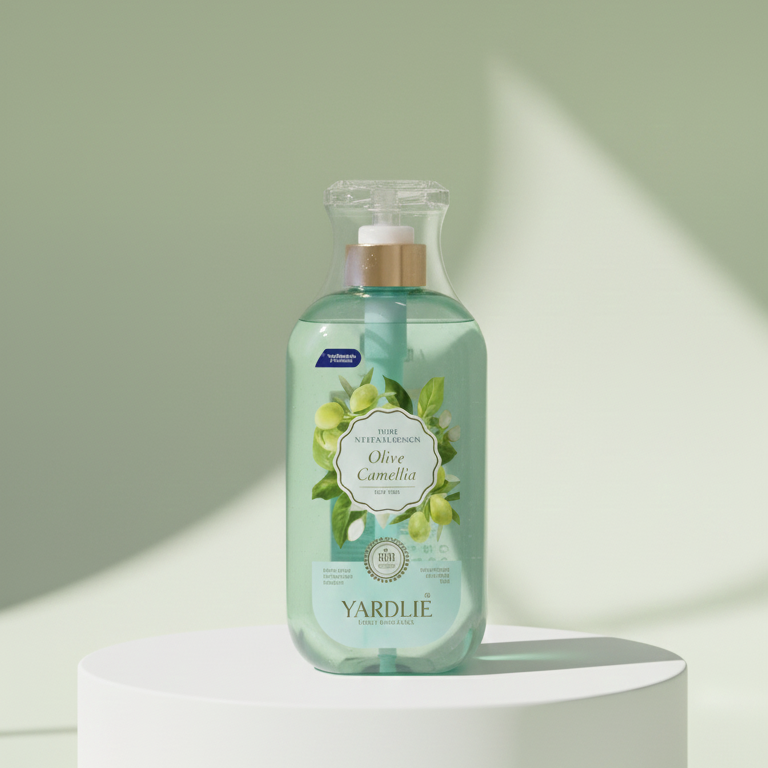 Yardlie Body Wash | Olive & Camellia | Bio-Organic | 500 ml | Gentle Cleansing & Nourishing Care