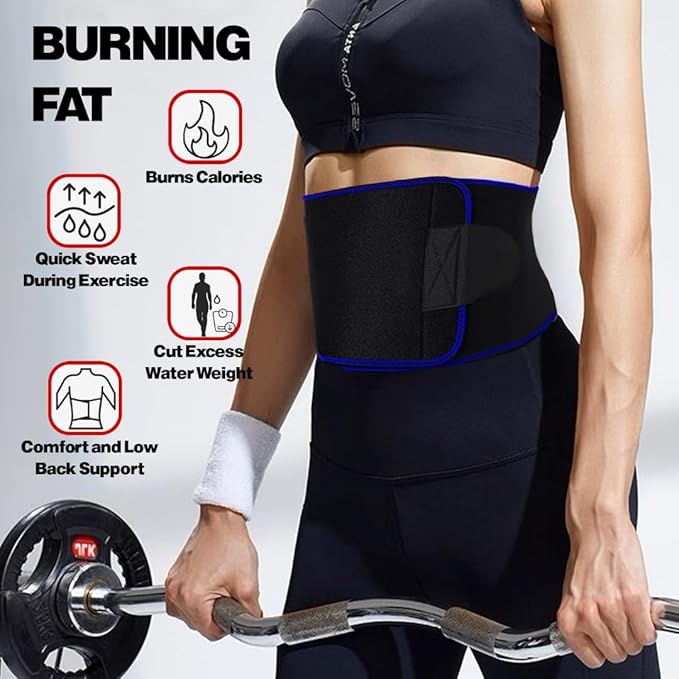 Smart Care SN-2000 Waist Support Belt �Skin-Friendly Compression Belt, Long Free Size ( Random Color )