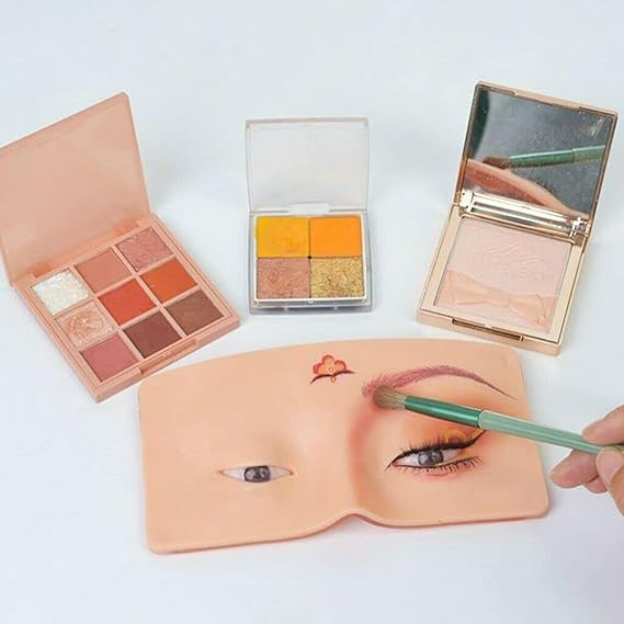 New Eye Makeup Practice Eyeshadow Mannequin - The Perfect Aid to Makeup Practice Face