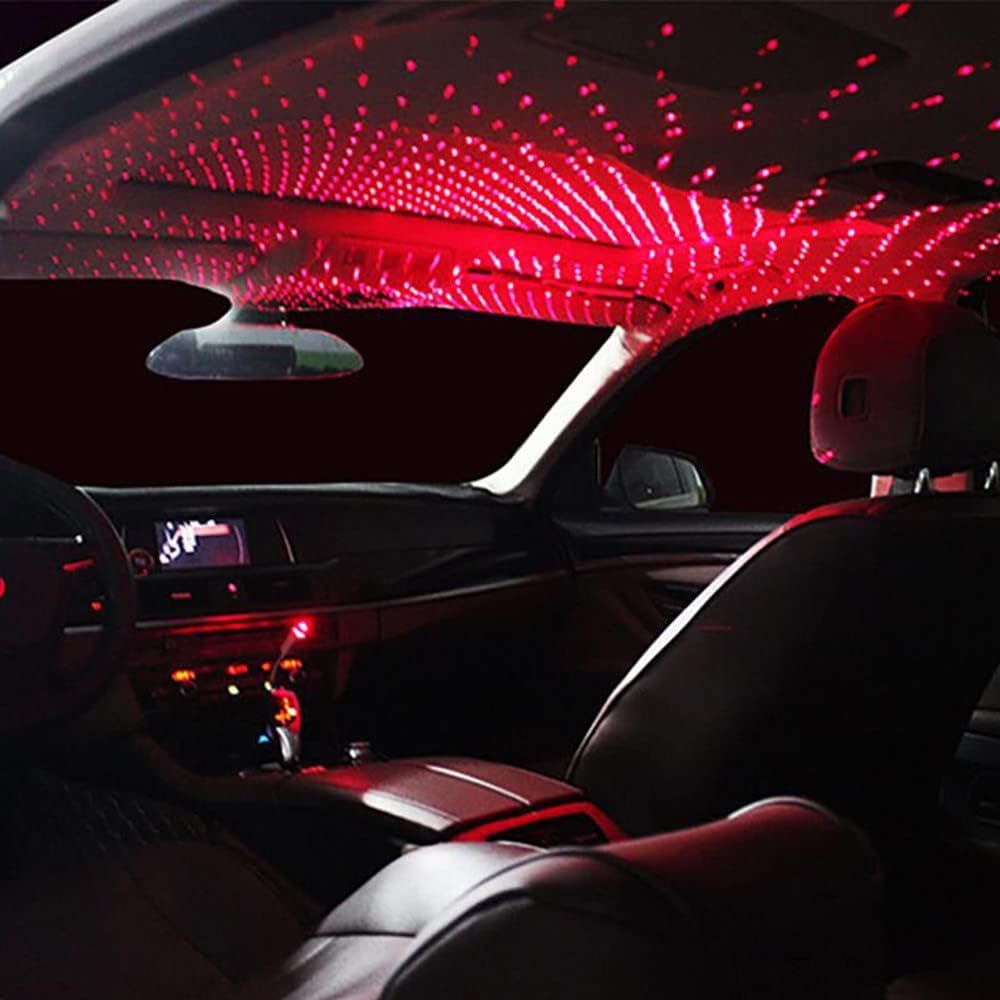 Led Galaxy Star Light | Starry Laser Projector Night Light For Home &amp; Car Roof Decoration