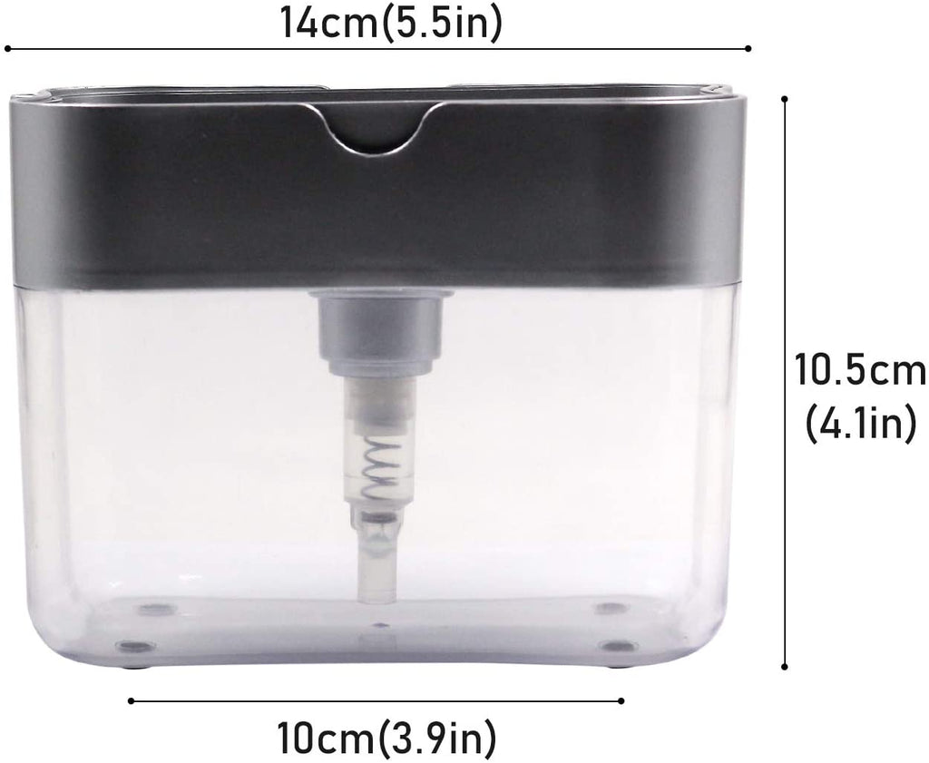soap pump with Sponge and box (random color )