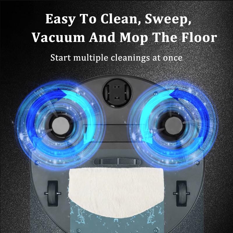 Portable Mini Wireless Smart Sweeping Robot Mopping 3 In1 Rechargeable Cleaning Machine Vacuum Cleaner For Home Office Robot (random colors)
