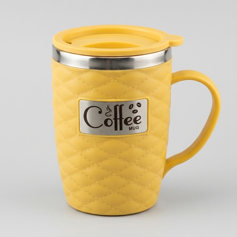 Eco Sip Stainless Steel Coffee Mug 400ml �Insulated Travel Cup BPA Free