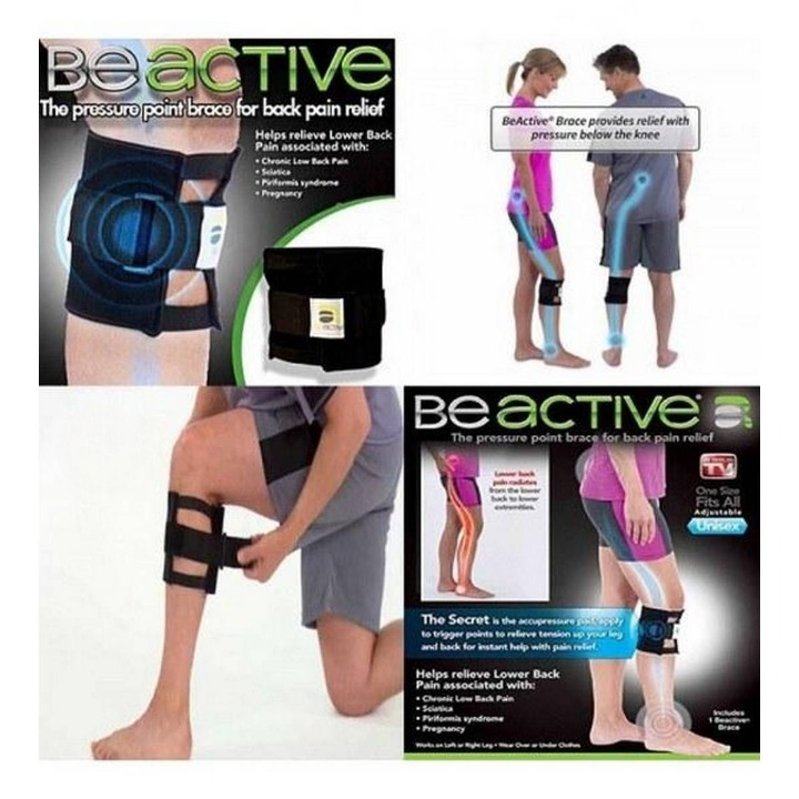 Be active knee support magnet inside with box