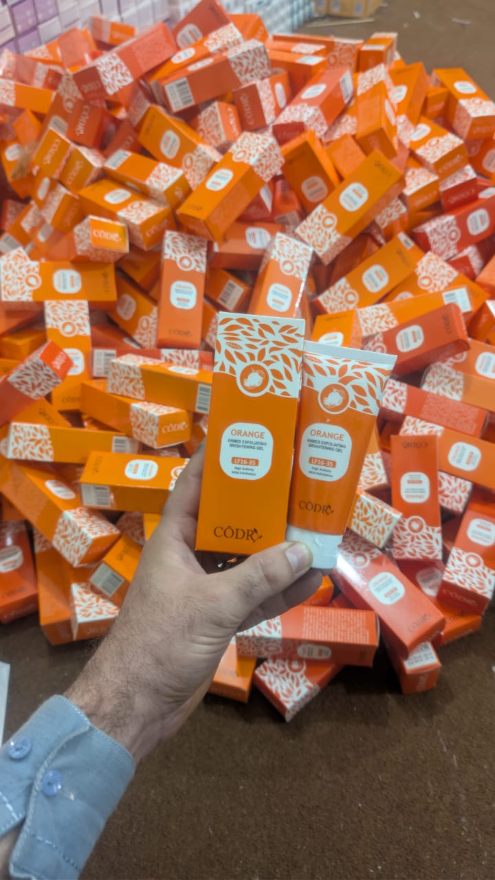Orange Enzyme Exfoliating Gel | Brightening, Nourishing & Citrus Skincare For Radiant, Glowing, Healthy Skin | 60g