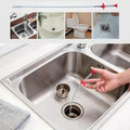 Stainless Steel Sink Wire Drain Cleaner | 90cm Spring Cleaning Stick