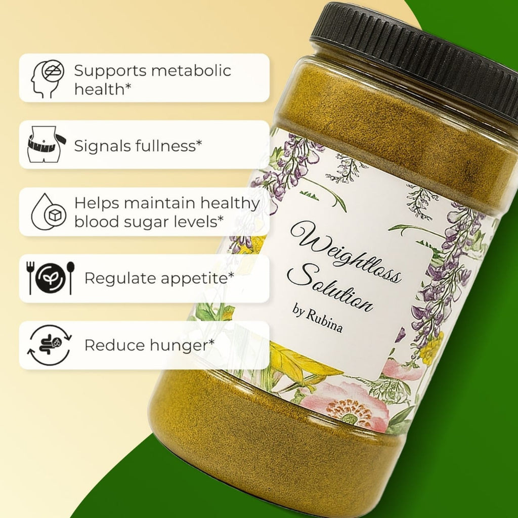 Dr. Rubina Weight Loss Solution | Herbal Slimming, Digestion & Energy Support Formula