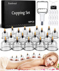 10-Piece Hijama Cupping Therapy Set �Vacuum Suction Massage Cups with Pull-Out Pump | Pain Relief, Blood Circulation, Relaxation & Muscle Recovery Kit