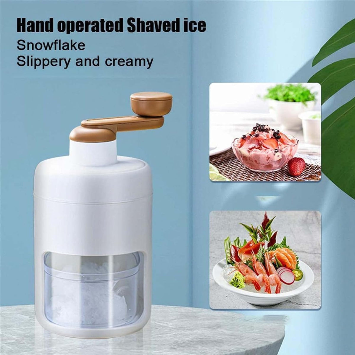 Manual Ice Shaver Crusher For Home – photo 4