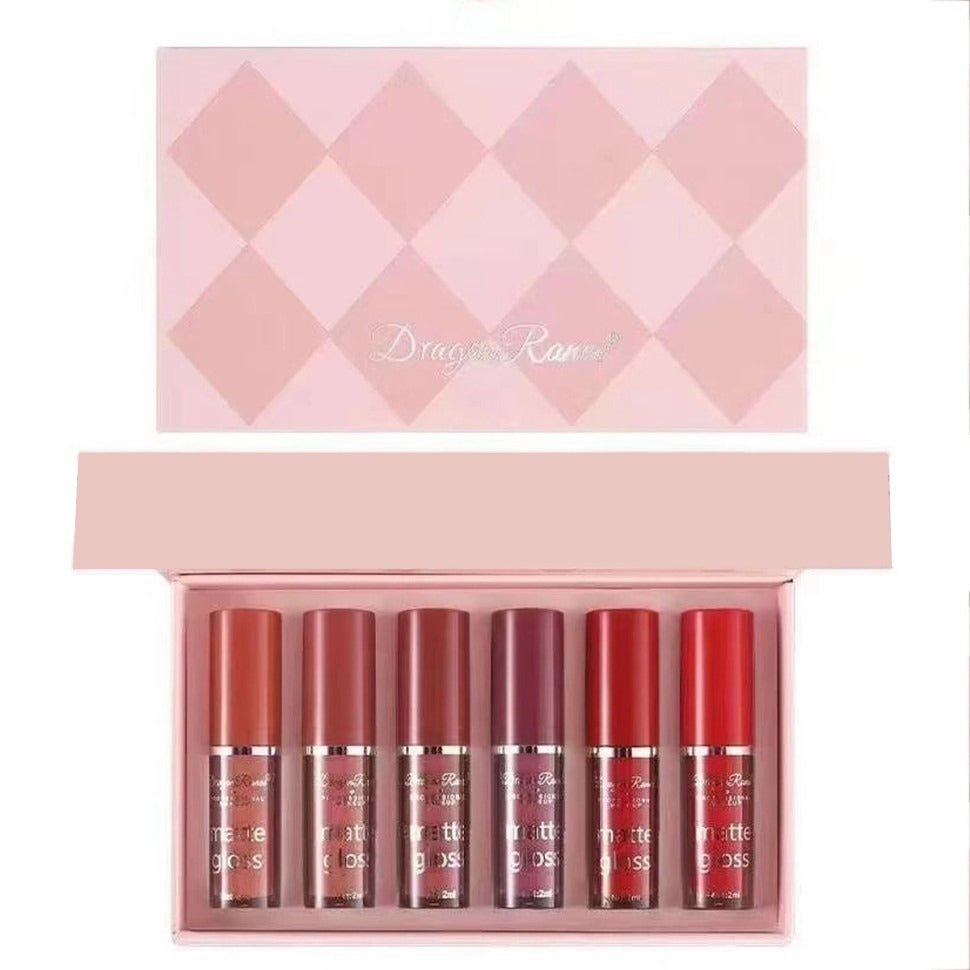 Dragon Ranee Matte Gloss Lipgloss 6Pcs Set – photo 3