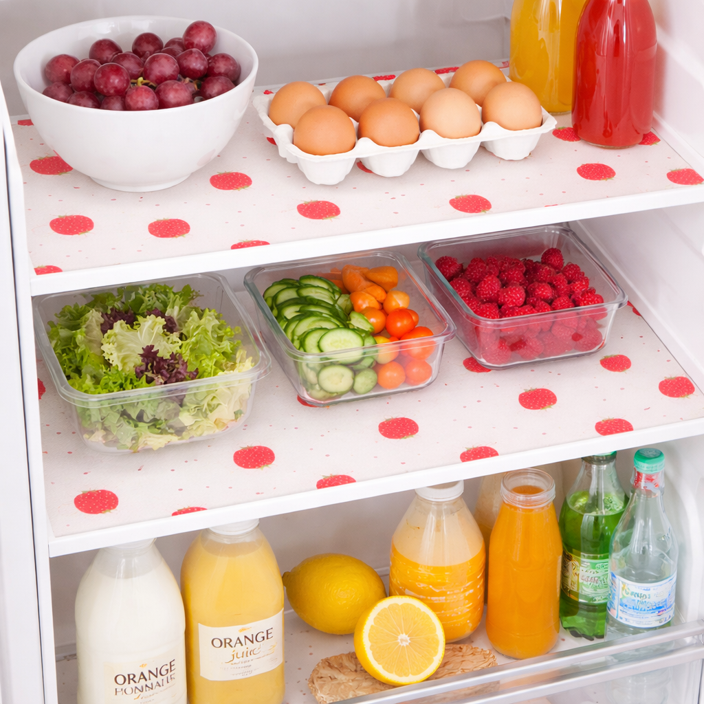 Royal PVC Kitchen & Fridge Mat �(45cm x 150cm) RANDOM DESIGNS