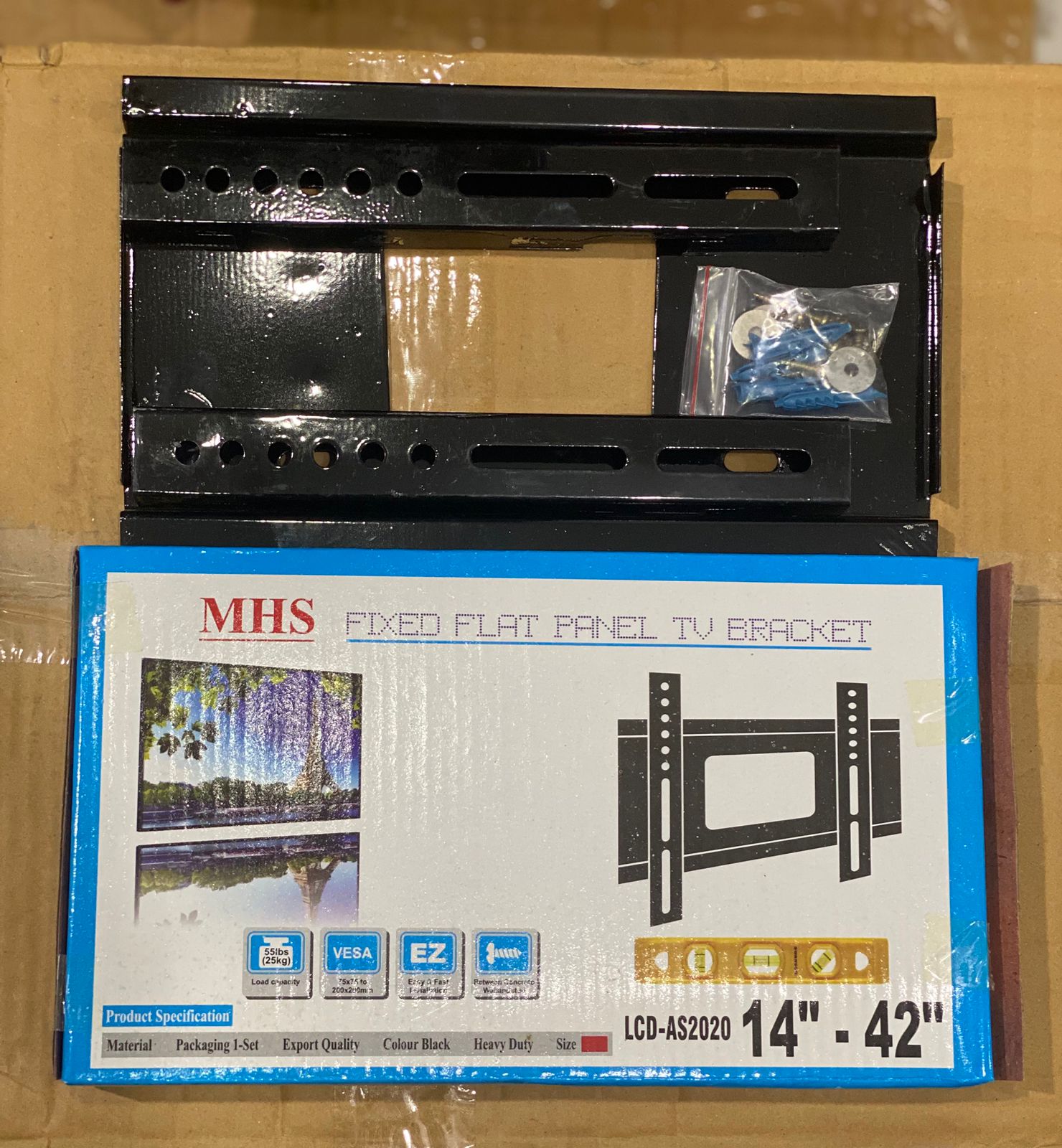 MHS Fixed Tv Wall Mount Bracket 14