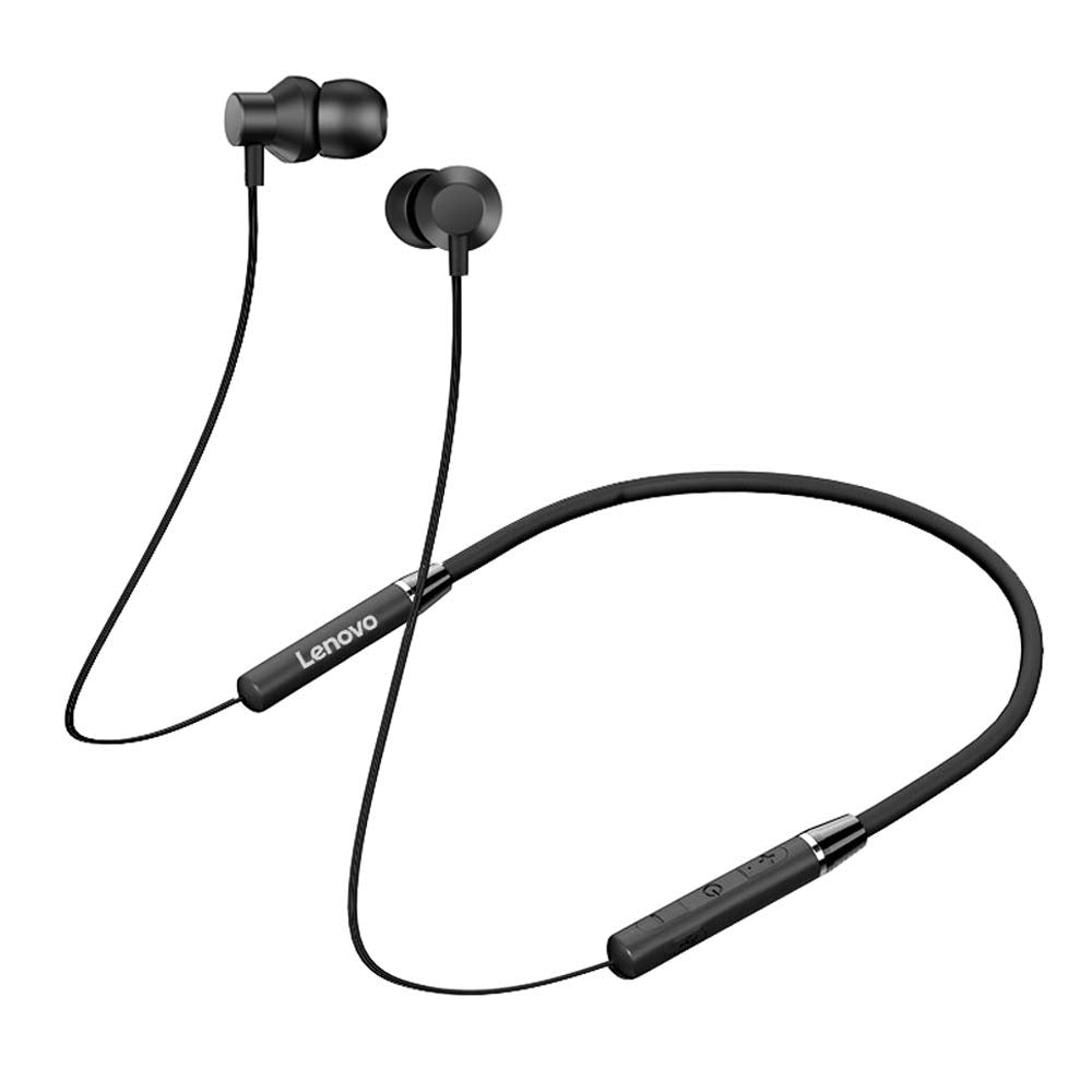 Lenovo HE05 Wireless Neckband Bluetooth Earphones | Sports Handsfree with Mic