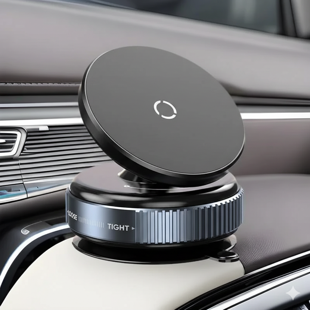 Professional Vacuum Suction Strong Magnetic Car Phone Holder 360? Rotation For All Phone Mobile Holder