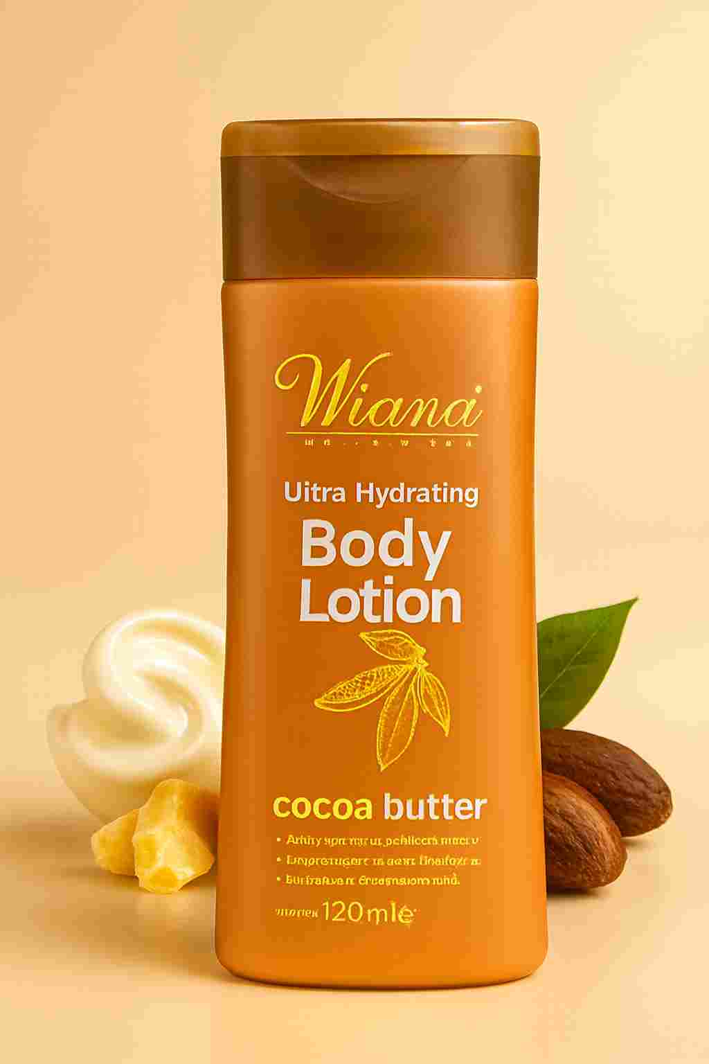 Wiana Cocoa Butter Body Lotion | Deep Moisturizing & Nourishing Cream for Soft, Smooth, Glowing Skin �400ml