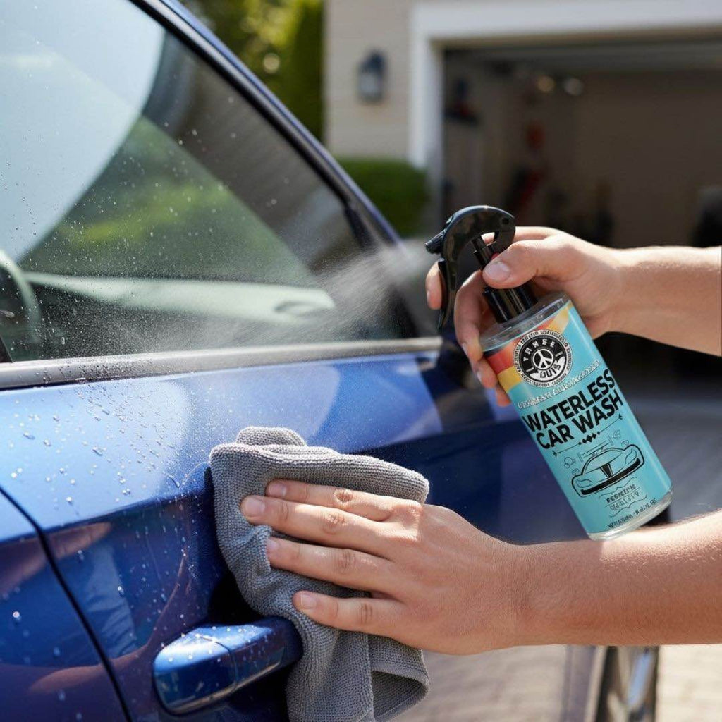 THREE GUYS Waterless Car Wash Spray 250ml | German Engineered | Car Cleaner & Polish | No Rinse Eco-Friendly Formula