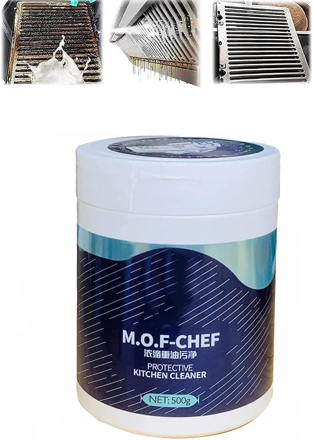 MOF Chef - Concentrated Heavy Oil and Rust Cleaning Powder 200g