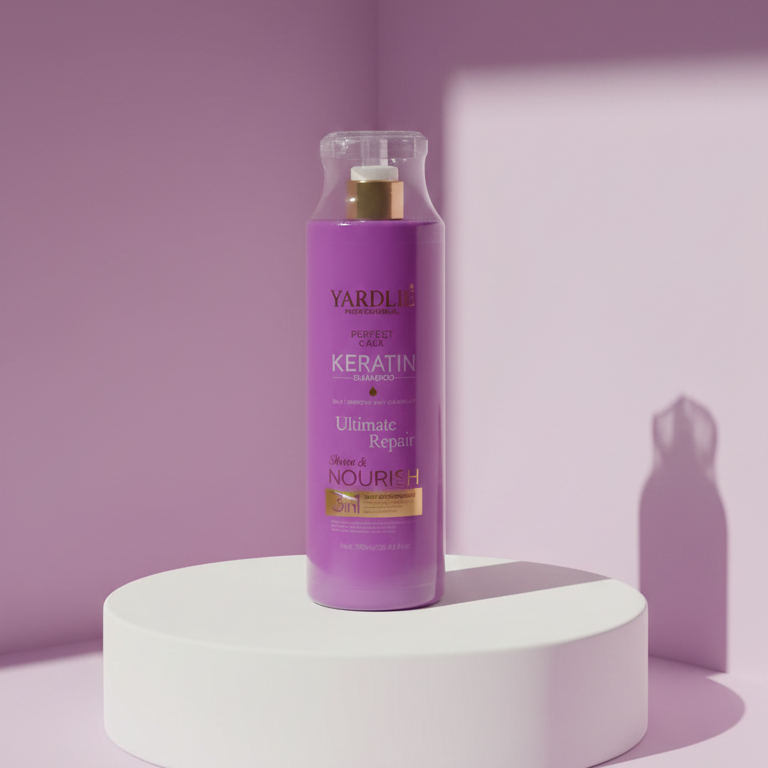 Yardlie Keratin Shampoo | Professional Perfect Care | 750 ml | Anti-Dandruff & Frizz Control