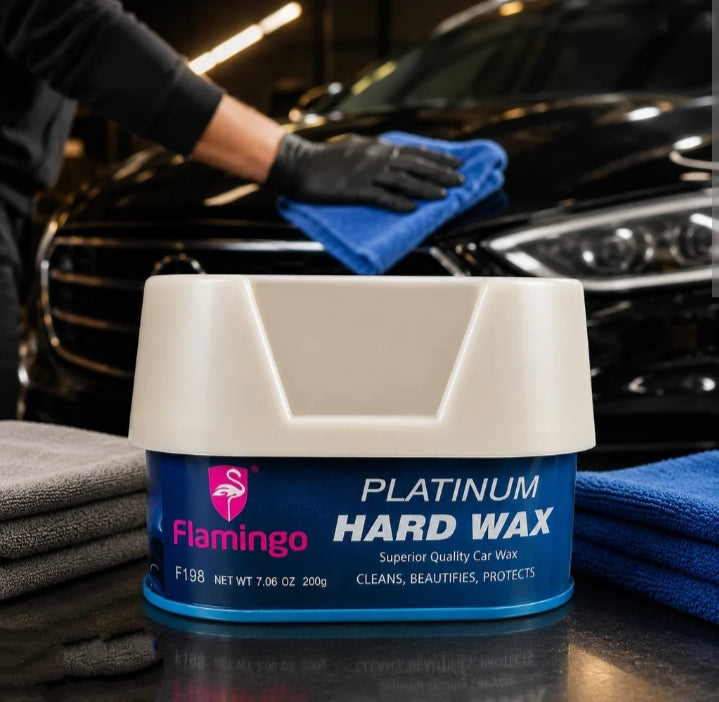 Flamingo Platinum Hard Wax Car Polish 200G