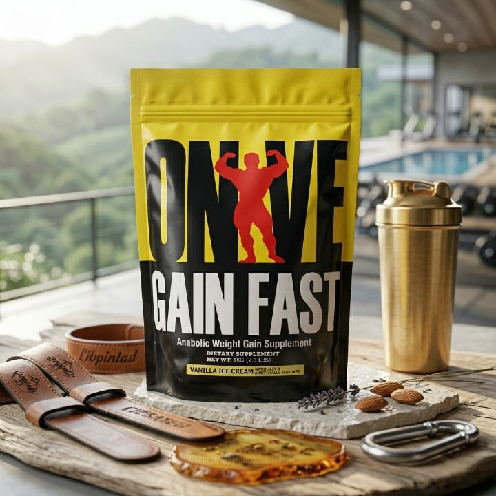 Universal Nutrition Gain Fast Anabolic Weight Gain Supplement 1kg Vanilla Ice Cream Flavor