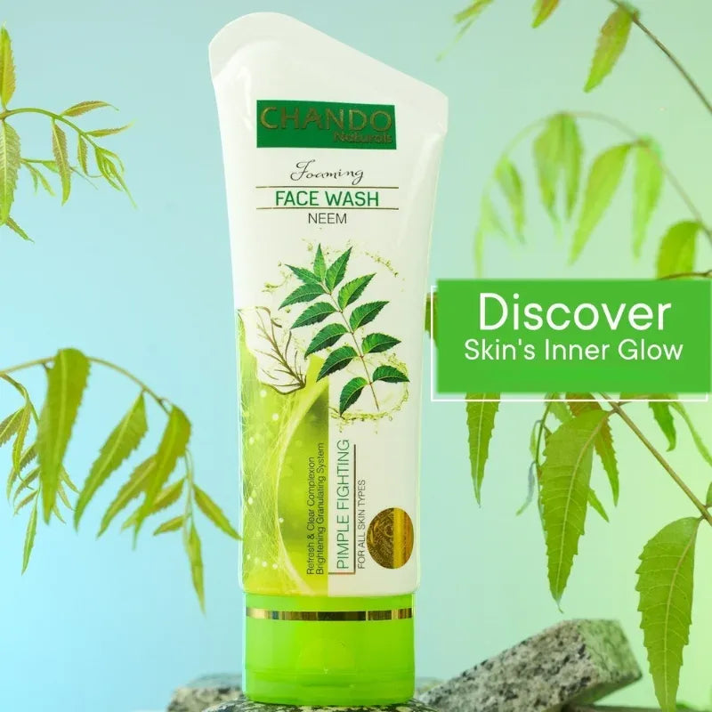 CHANDO Naturals Foaming Face Wash Neem �Pimple Fighting & Skin Purification