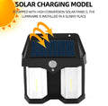 JL-T66 Solar Induced Wall Light