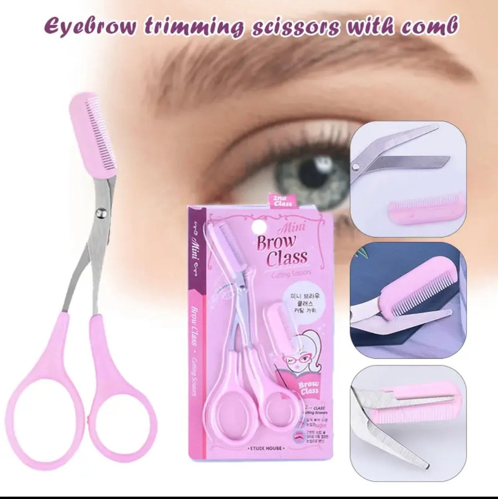 Eyebrow Scissors with Comb – photo 2