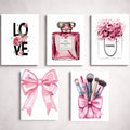 Set of 5 Premium Wall Art Photo Tiles �Modern Home Decor Sets 8x11