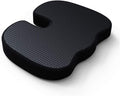 Foam Orthopedic Wedge Seat Cushion, Non-Slip Coccyx Pad, Pain Relief - for Car Computer Desk Chairs and Traveling