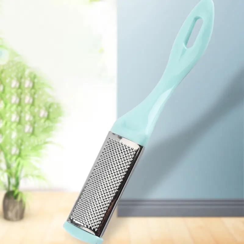2 in 1 Latest Hot Sale Foot File Pedicure Professional Foot Rasp Hard Skin Remover Tool and Nails   ( Random color)