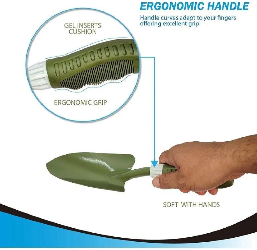 GreenPro Gardening Hand Trowel �Heavy Duty Digging Shovel with Comfortable Anti-Slip Grip Handle