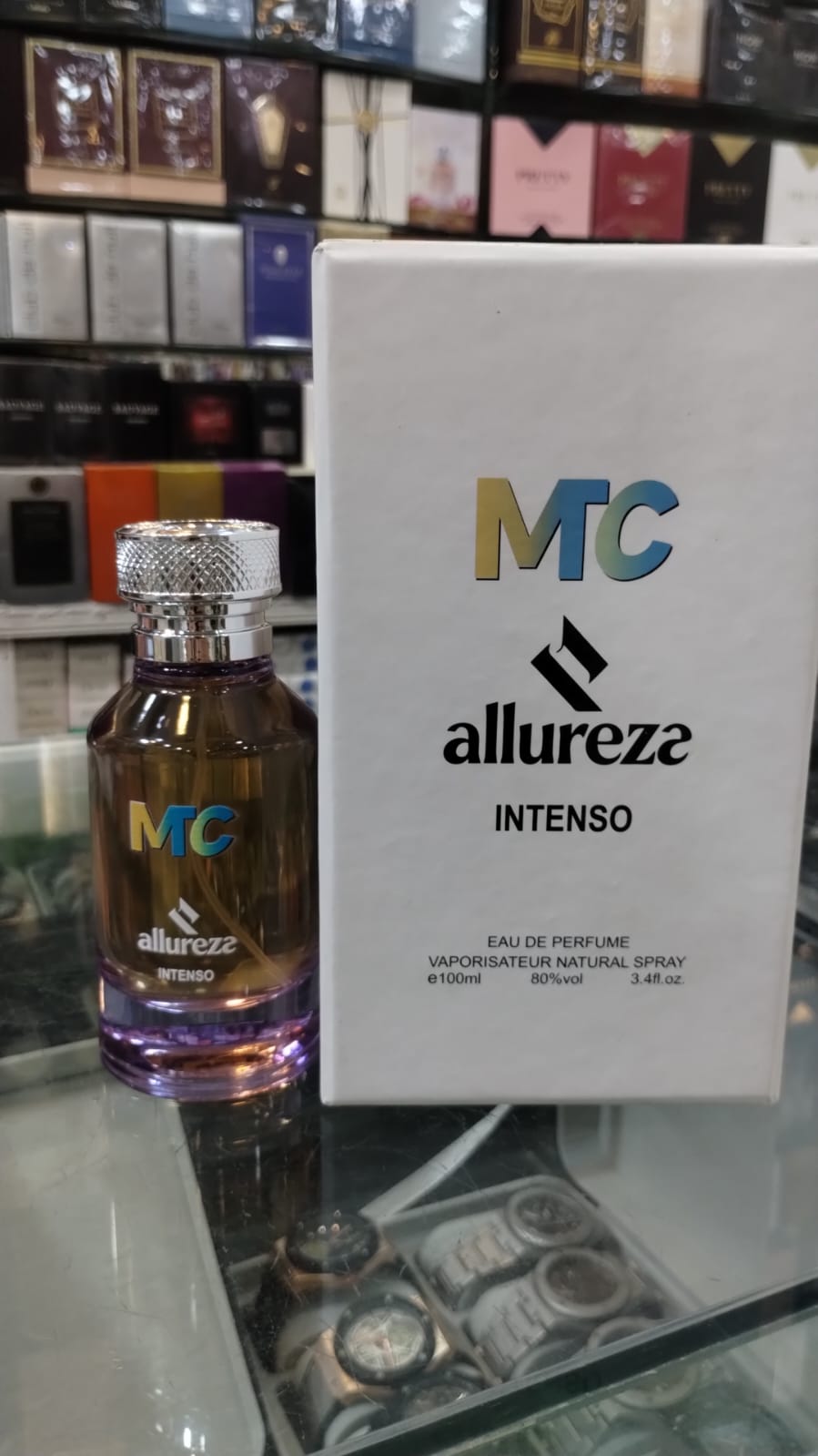 MTC Allureza Intenso Perfume Bold Elegance In Every Spray Premium Long Lasting Fragrance | 100ml