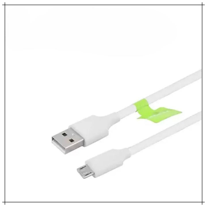 Infinix Copper Fast Charging Micro USB Data Cable �Durable White Charging & Sync Cable for Android Devices
