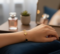 QXT-134 Clover 2-in-1 Bracelet �Stainless Steel | Versatile & Stylish Accessory