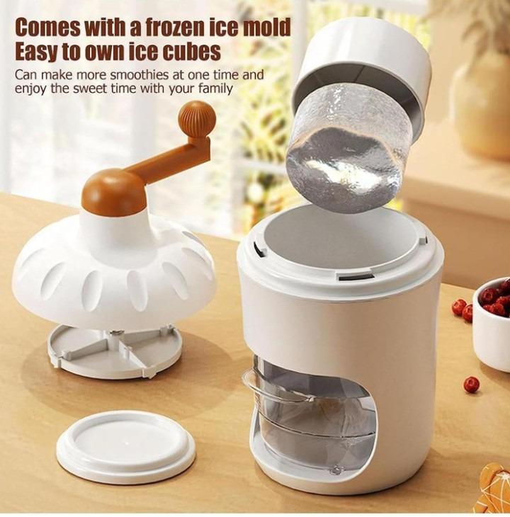 Ice Shaver with 2 Boxes - Plastic 1 Pc