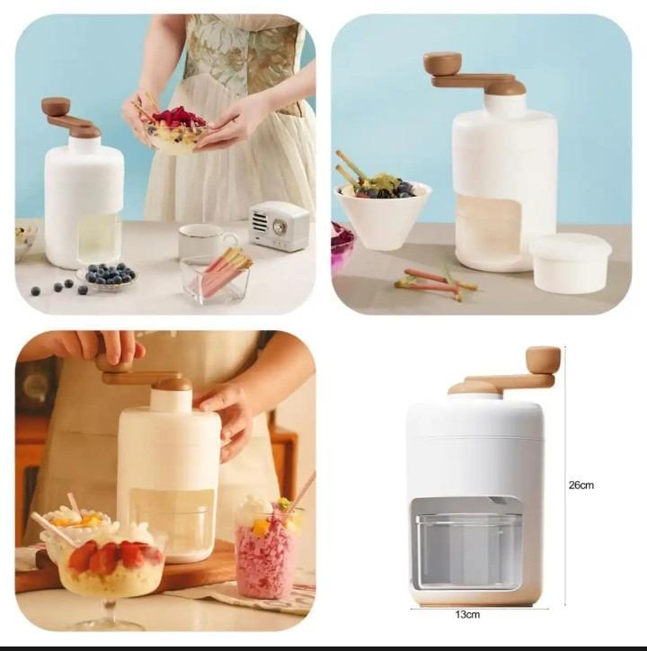 Ice Shaver with 2 Boxes - Plastic 1 Pc
