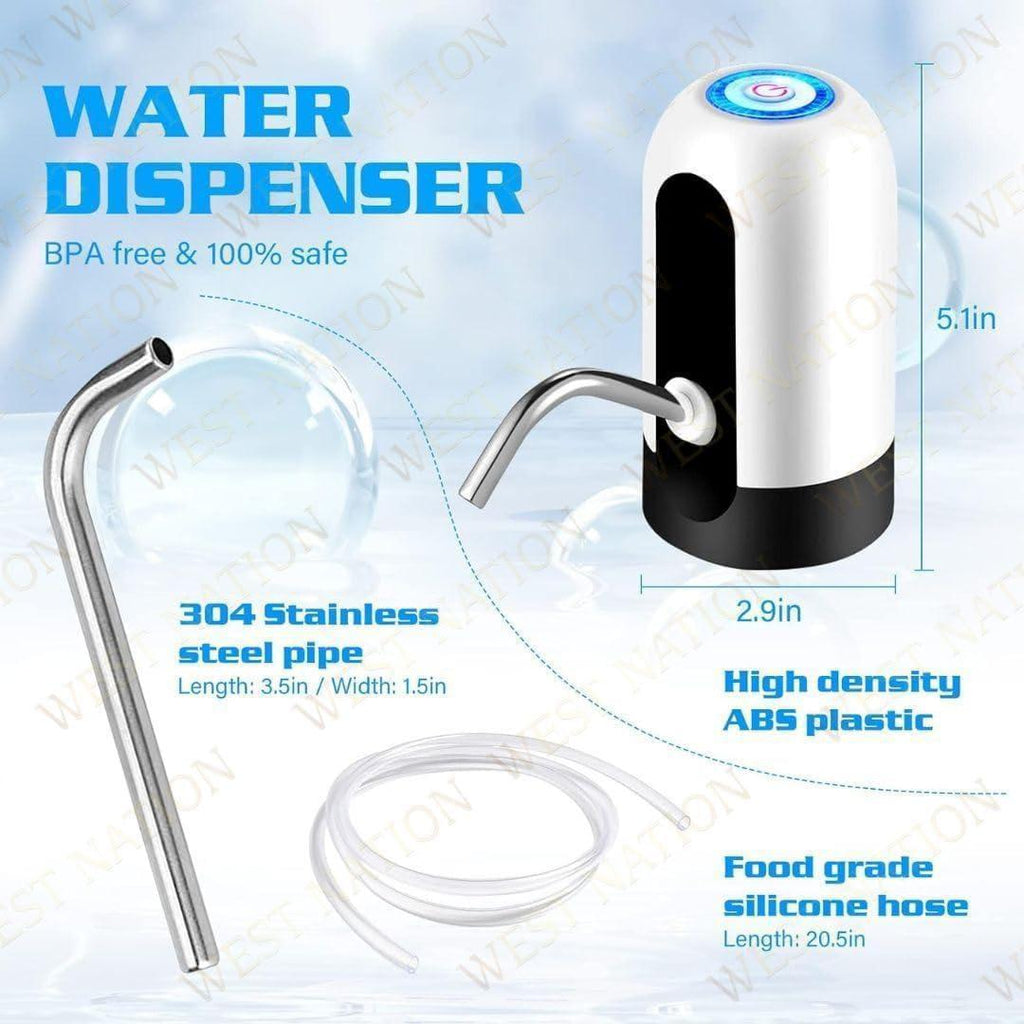 Touch Switch Water Pump with 1200mAh Battery
