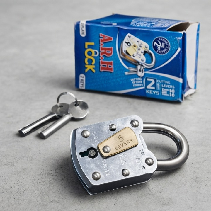 ARH 50mm Iron Padlock With 2 Keys
