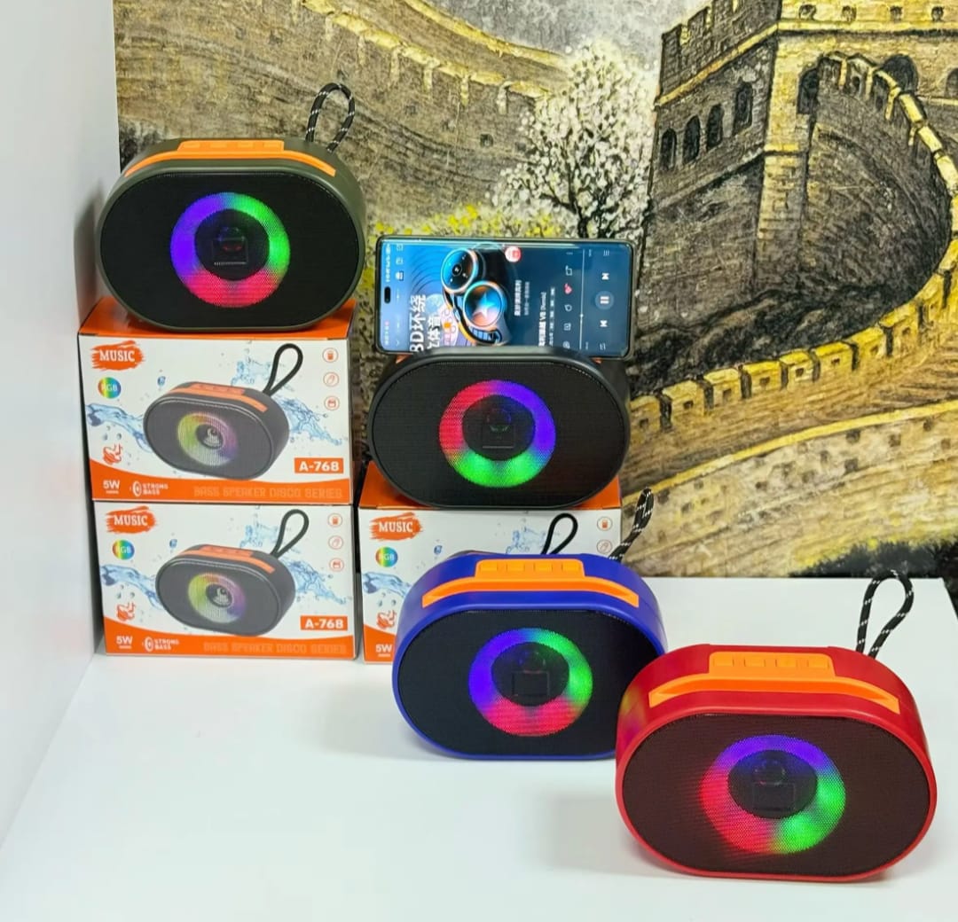 Portable Bluetooth Speaker Wireless Stereo Pairing �Compact Wireless Speaker for Home, Outdoor, Party & Beach (Random Color)