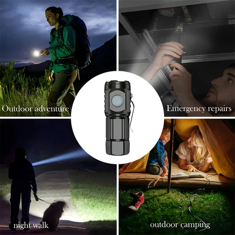 Rechargeable 3-LED Mini Flashlight